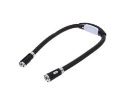 Lámpara De Lectura Para El Cuello, Para Leer En La Cama, 4 Led, 3 Modos, Manos Libres, Flexible, En Forma De U, Ideal Para Ratones De Biblio