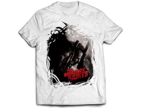 Camiseta ROCKINSTONE Boondock Saints Gun Prayer (Algodón - S)