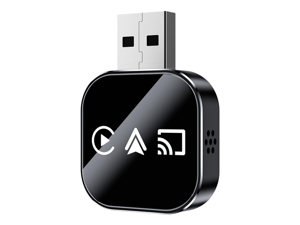 Adaptador Usb Inalámbrico Carplay Smart Mirror Link, Android Auto Con Cable, Plug And Play A
