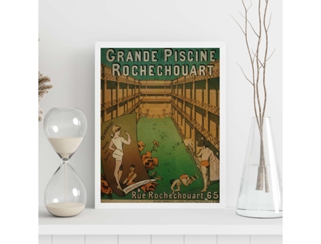 Poster NACNIC Vintage de Piscina