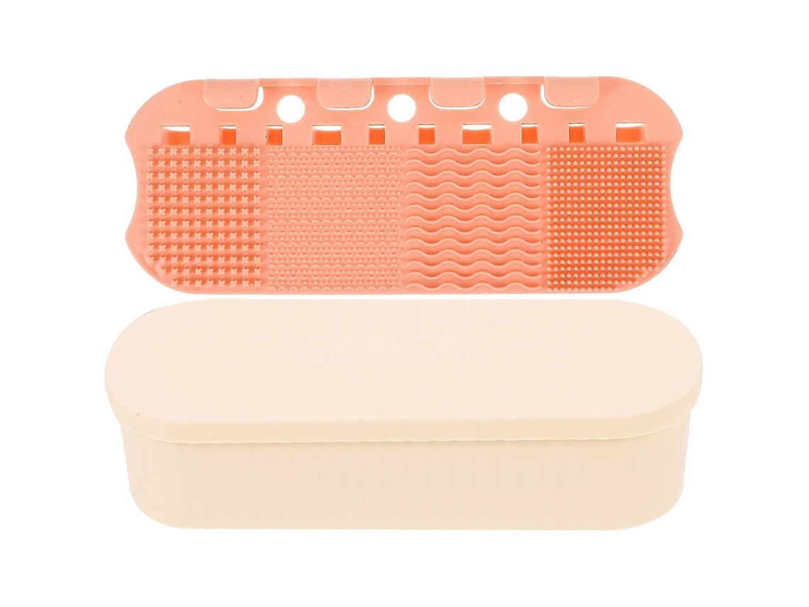 Organizador de limpieza de brochas de maquillaje Rosewell con escurridor para un almacenamiento higiénico