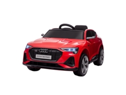 Coche Eléctrico Infantil Deportivo 12v Mando 2.4g Led Mp3 Rojo