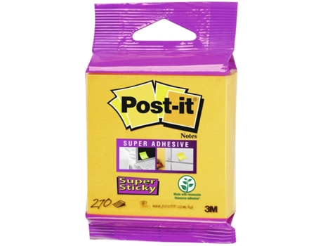 Bloc de Notas 3M Post-It (270 Hojas - Amarillo)