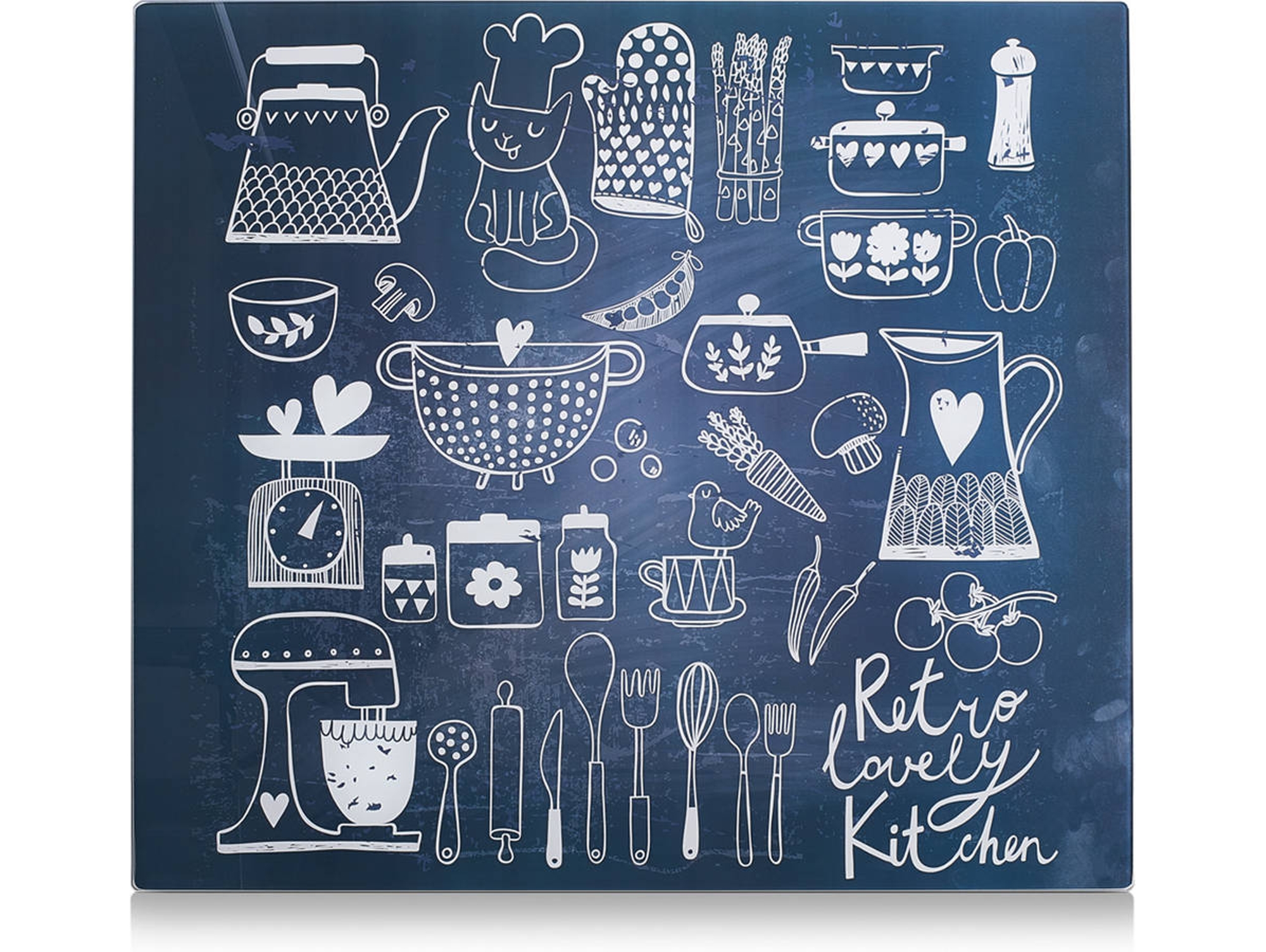 Tapa de Placa Vitrocerámica ZELLER PRESENT Lovely Kitchen