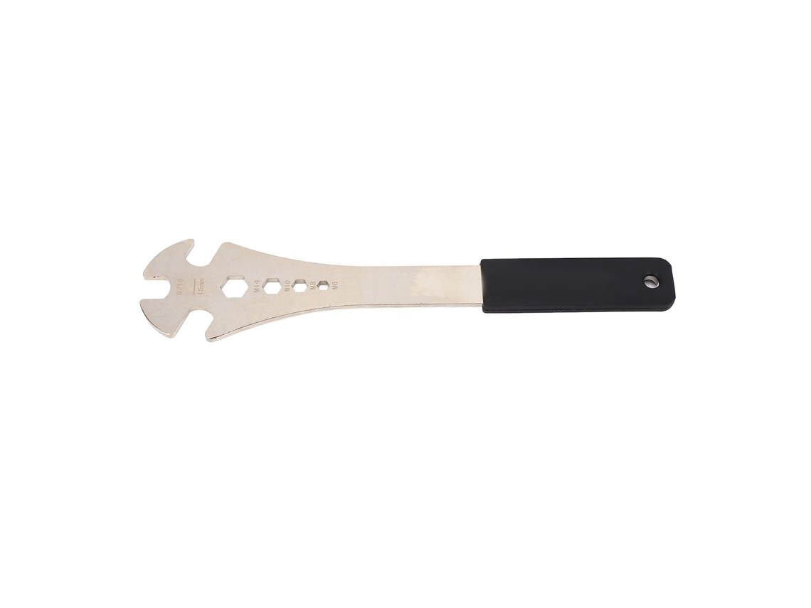Vlrla-llave De Pedal De Bicicleta Universal Para Montaña Y Carretera Mango Extra Largo Herramienta Multifuncional 15mm