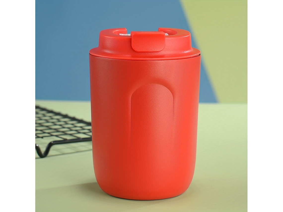 Taza Portátil Para Coche | Taza De Café, Regalo Elegante, Duradera Y Antideslizante, Acabado Mate, Recargable, Compacta, Para El Hogar, Los