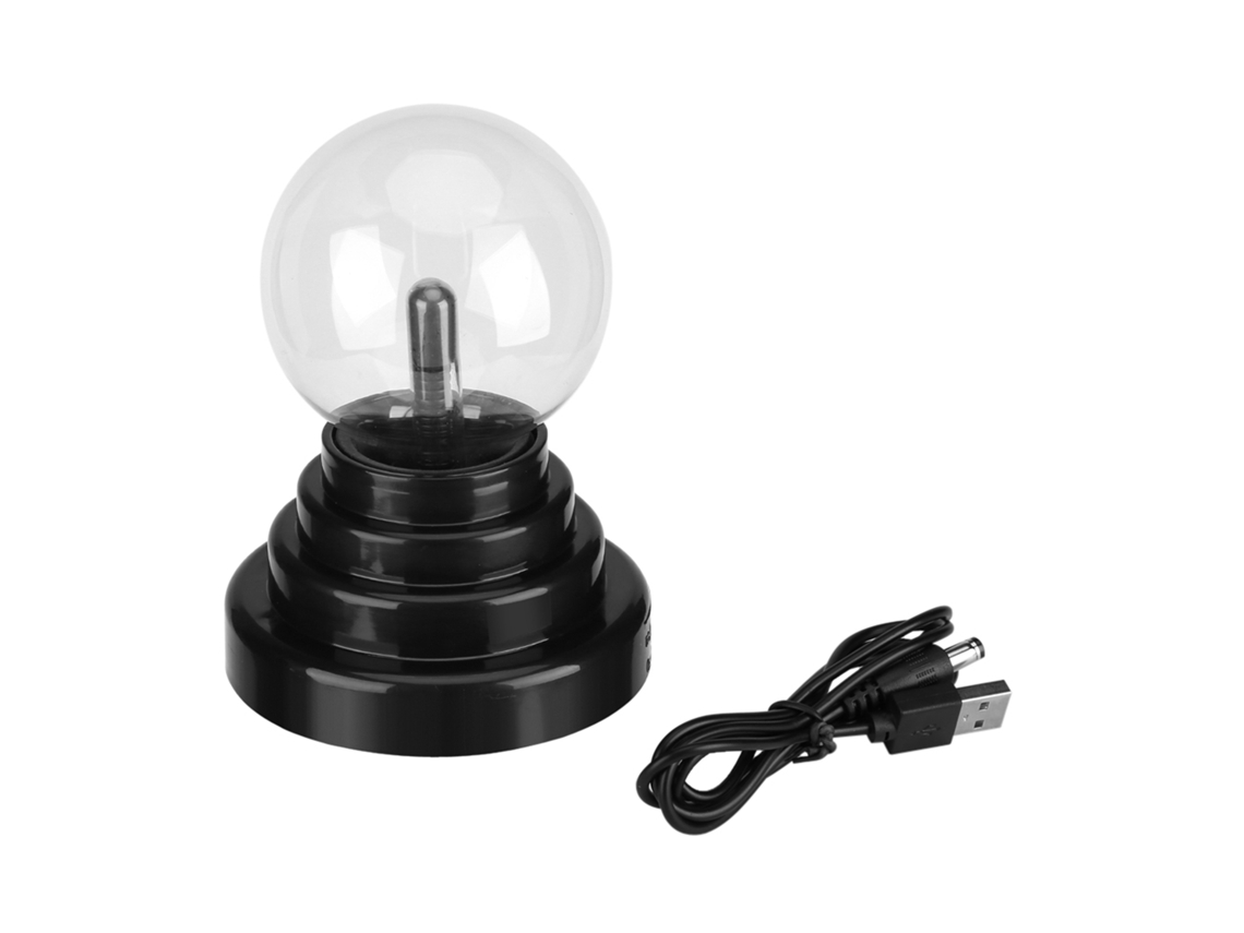 Lámpara de mesa creativa con forma de bola, USB/batería, decoración para fiestas, regalo