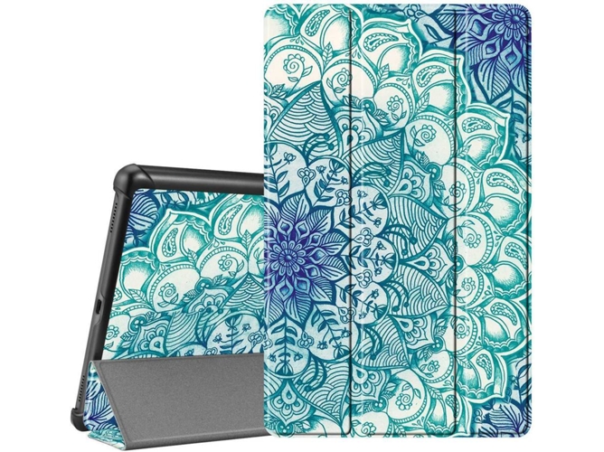 Funda Tablet WISETONY Flor (Samsung Galaxy Tab S5e - 10.5'' - Verde)