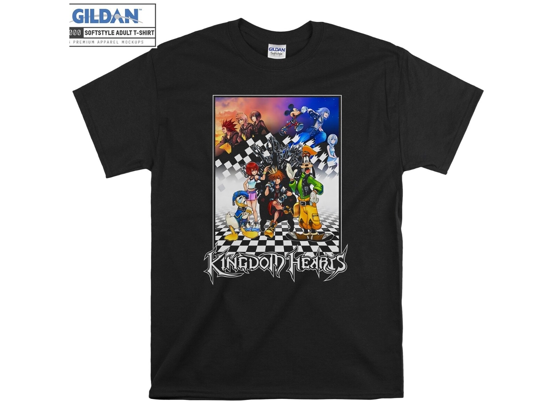 Camiseta Rockinstone Kingdom Hearts Throne(l)