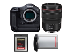 Canon Eos R3 + Rf 24-105mm F/4 L Is Usm + 1 Sandisk 128gb Extreme Pro Cfexpress Type B + Canon Lp-e19 + Ebook “20 Consejos Para Fotos Que Impactan”