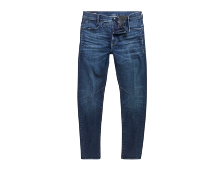 Pantalones de Hombre G-STAR Slim Staq Mezclilla Azul (30x32)