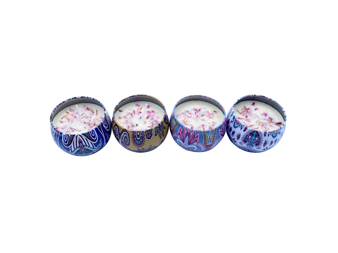 Vela aromática ambiente fresco regalo romántico