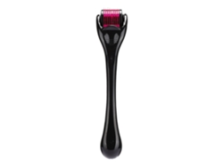 Rodillo De Masaje Facial Con 540 Agujas Microscópicas Para Eliminación De Arrugas Care Massager 2.0 Morado Negro