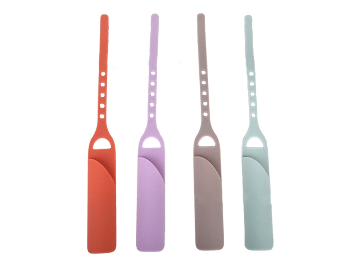 Juego de 6 soportes elásticos para pintalabios, bolsa para pintalabios con gancho, regalo para mujer TRUYUETY