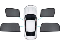 Parasol De Verano Para Ventanas Delanteras Y Traseras Del Mg Zs Ev (cortina Privacidad Traseras)