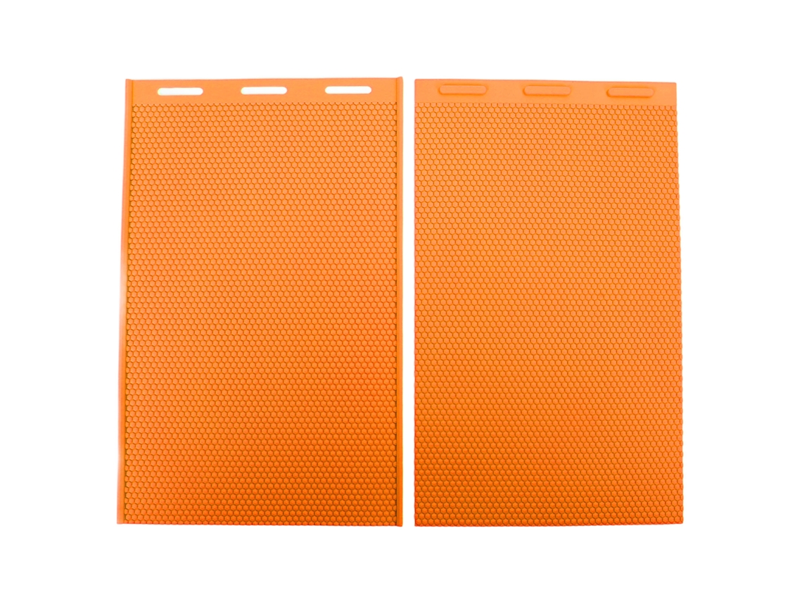 2 Láminas De Silicona Flexible Para Prensar Cera De Abejas, Base De Panal De 5,4 Mm, Equipo De Apicultura
