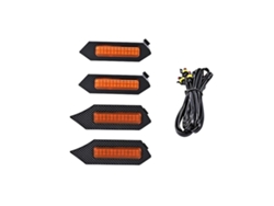 Kit de 4 luces LED anticolisión para parrilla delantera amarillas para Toyota Tacoma TRD 2024