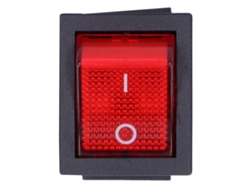 Kit de 10 interruptores basculantes de encendido/apagado con luz, 6 pines, 2 niveles, 15 A, sin marca.