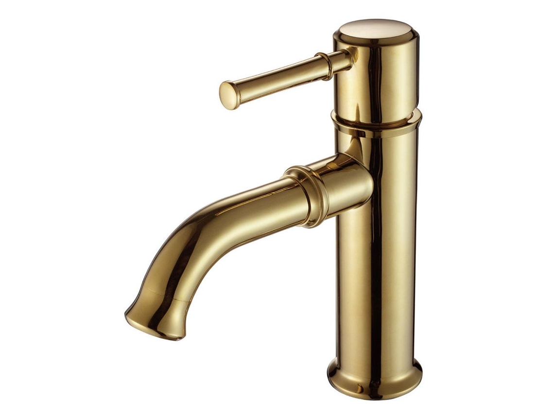 Grifo De Lavabo Con Repisa 139 De Latón Doré Colección Scamandre