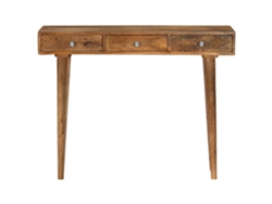 Maison Exclusive - Mesa Consola De Madera Maciza De Mango 102x30x79 Cm
