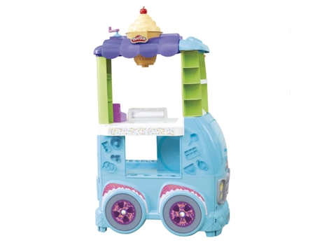 Blocs de Construcción PLAY-DOH Carrito De Helados (Edad Mínima: 3 Años - 55,9 x 62,2 x 20,3 cm)