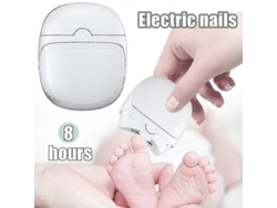 Cortauñas Eléctrico Automático Con Luz, 2 En 1 Con Pulidor, Recargable, Seguro Para Adultos Y Niños.
