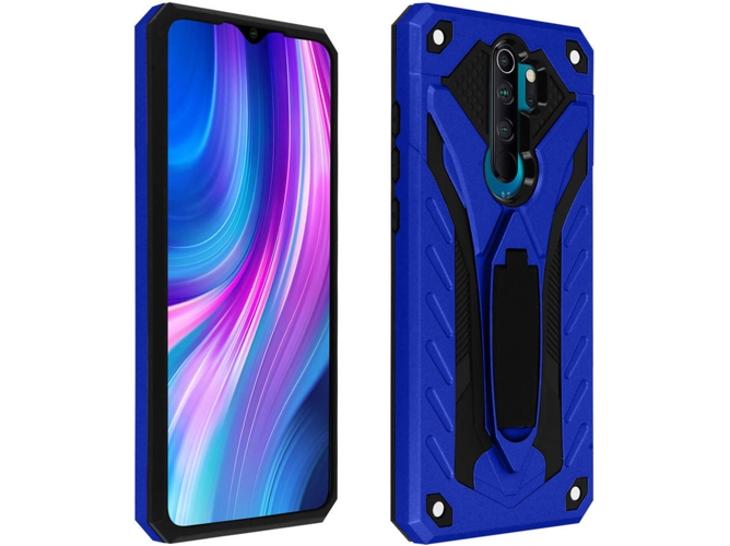 Carcasa Xiaomi Redmi Note 8 Pro AVIZAR Híbrido Azul