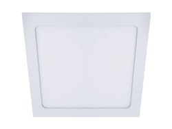Foco Empotrable Franco Cuadrado 1X18W Led 1260Lm 3000K 120 C.22 5Xl.22 5Xalt.0 2Cm Blanca FERRIMEX