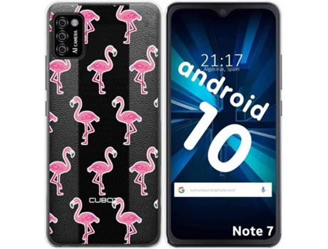 Carcasa Cubot Note 7 TUMUNDOSMARTPHONE Flamenco Multicolor