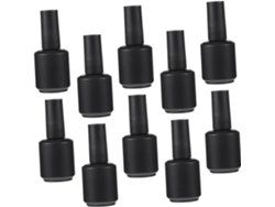 De 10 Frascos De Vidro Reutilizáveis Para Esmalte Em Gel - Ideal Para Unhas E Produtos De Beleza