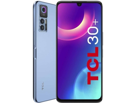 Smartphone TCL 30+ (6.7'' - 4 GB - 128 GB - Azul)