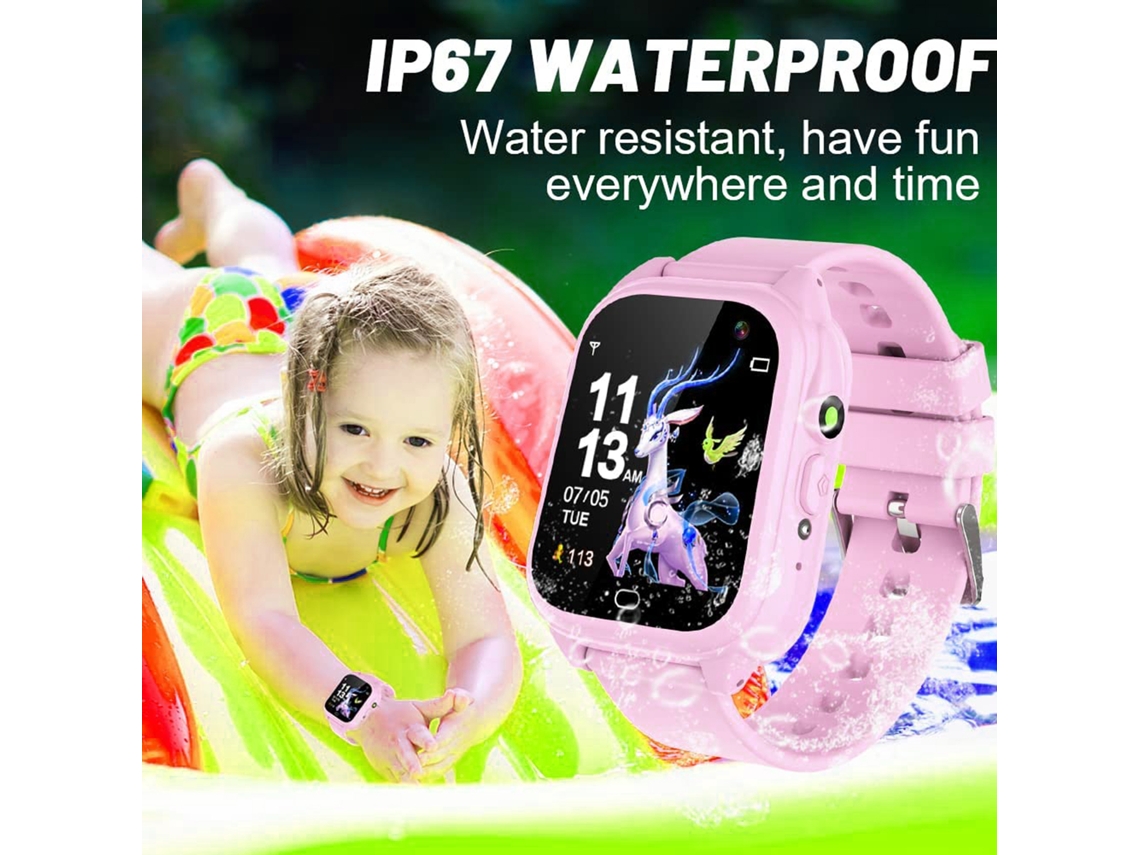 Reloj Despertador Con Pantalla Táctil Grande Para Niños Y Estudiantes, Con 24 Juegos, Reproductor De Música Y Vídeo, Reloj Electrónico