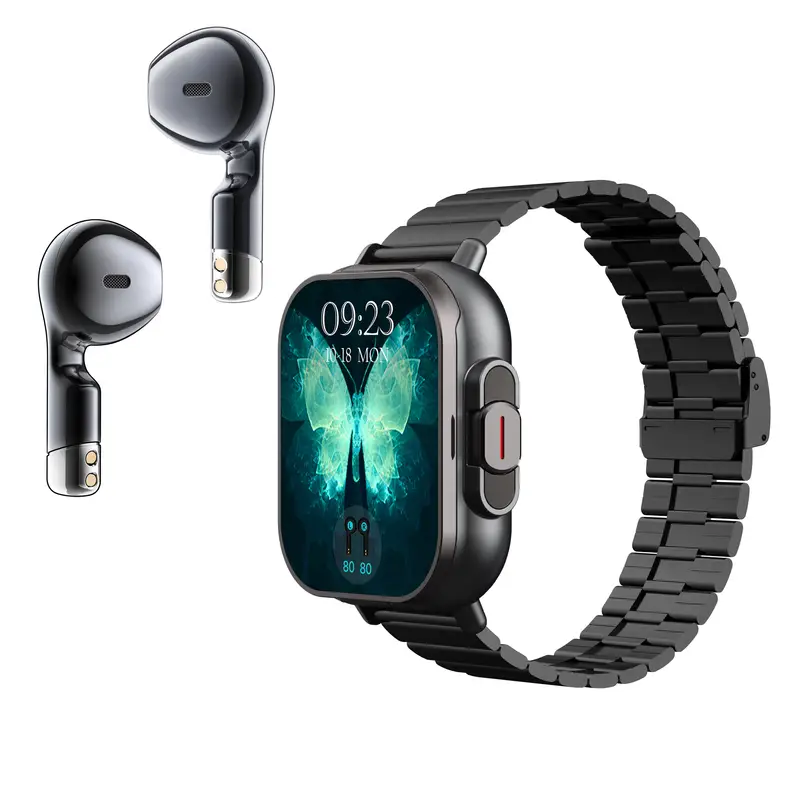 Reloj Inteligente Con Tela HD de 2,01 Negro GODTVAGT