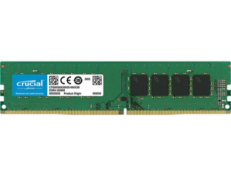 Memoria RAM DDR4 CRUCIAL CT4G4DFS8266 (1 x 4 GB - 2666 MHz - CL 19)