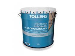 Pintura Clorocaucho Piscinas Tollens 15 Lt (Blanco Cristal 761)