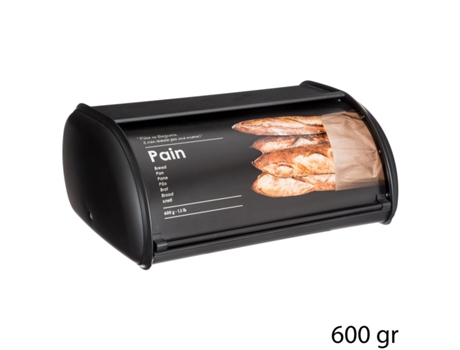 Panera Metálica Black Edition 37,5 Cm Negra 5 FIVE SIMPLY SMART