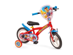Bicicleta En71 Paw Patrol 12´´ Vermelho Rapaztoimsa Bikes