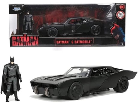 Coche BATMAN Batmovil -The Batman- Metal + Figura 1:24 (Edad MÁÂÁÂÁÂÁ nima: 8 AÁÂÁÂÁÂÁ±os)