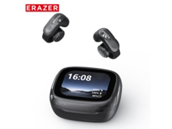 (negro) Auriculares Inalámbricos Verdaderos Abiertos Con Traductor De Aplicaciones