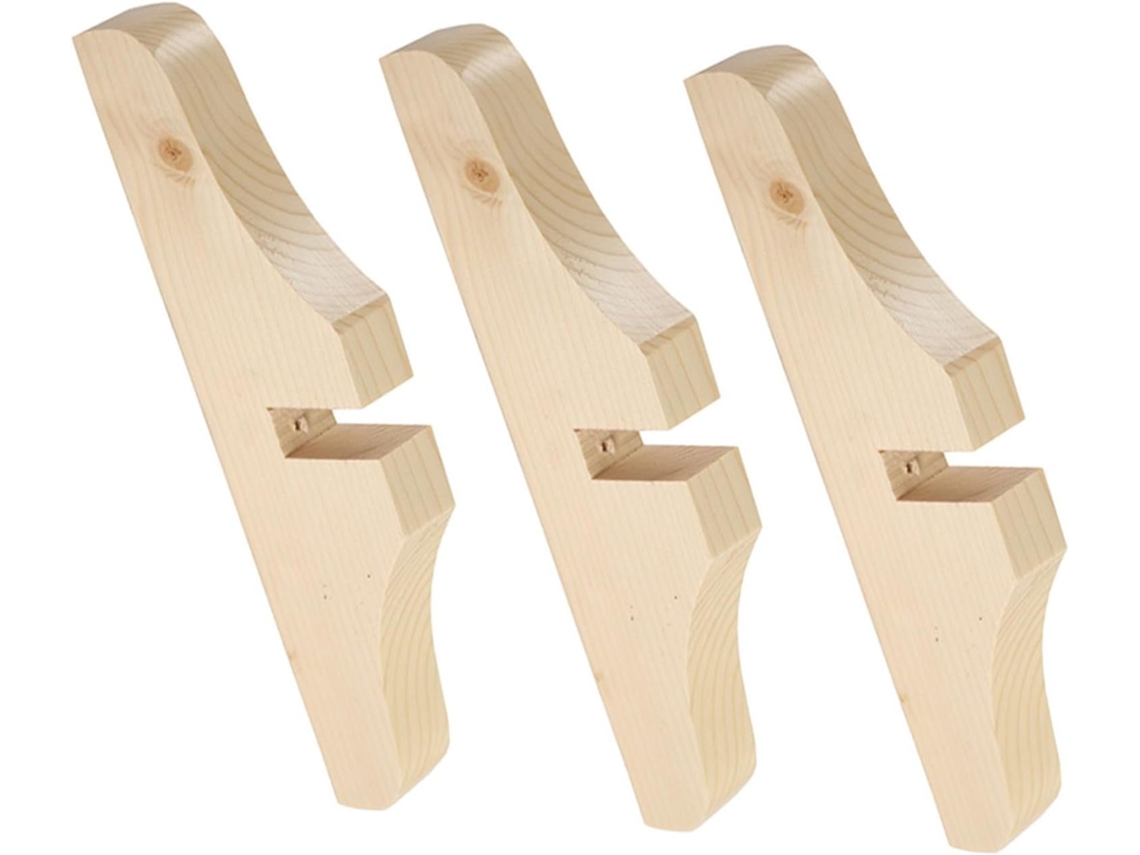 Base De Biombo De Madera Beige, 3 Piezas, Resistente Al Desgaste Para Facilitar La Creación De Separadores De Ambientes En El Hogar.