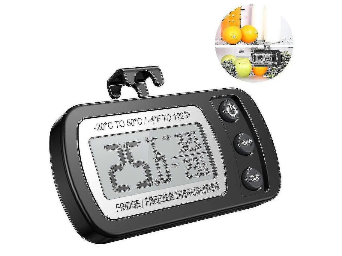 Termómetro impermeable para refrigerador, termómetro para congelador GOKOCO
