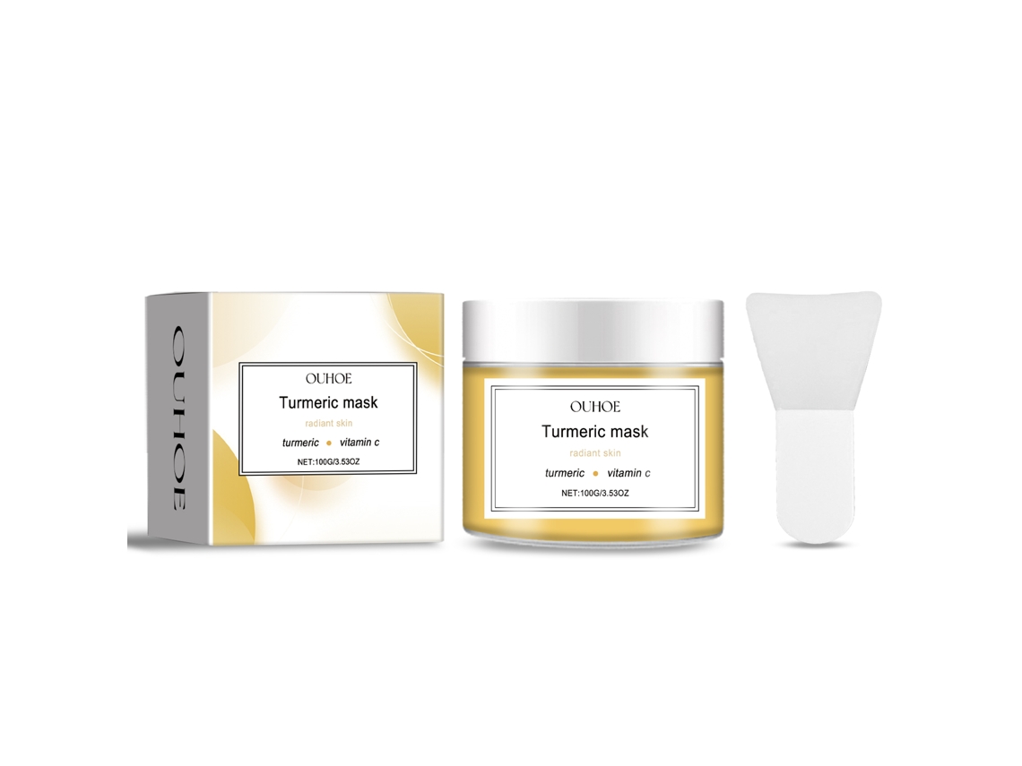 Mascarilla de arcilla iluminadora con cúrcuma