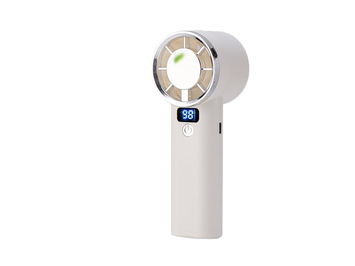 Ventilador portátil BRILVIBERA con batería de larga duración.