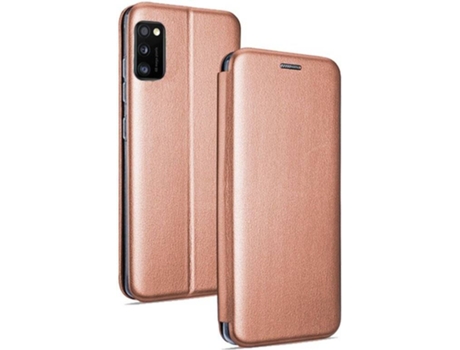 Funda para Samsung Galaxy A41 COOL Flip Cover Rosa