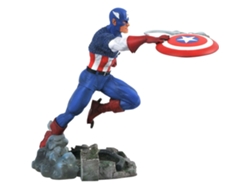 Estatua del Capitán América Diamond Select de 25 cm de Marvel Comics Gallery