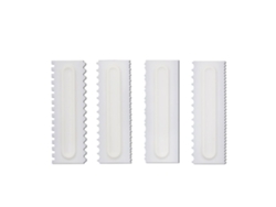 Juego de 4 piezas para decorar tartas de crema Rasca - Ecológico