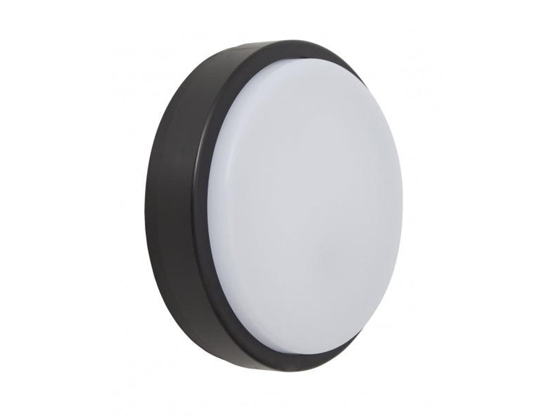 Surf Exterior al aire libre Luz de pared 12W Policarbonato Negro