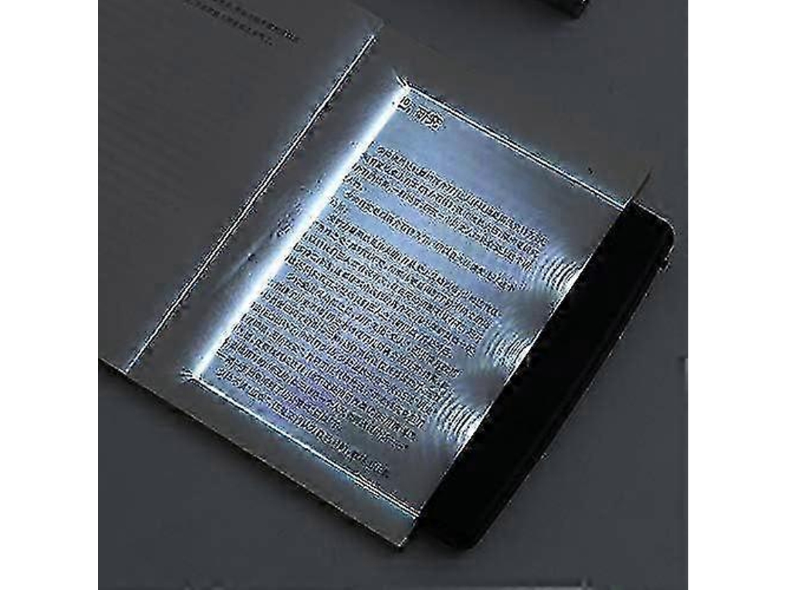 Luz de lectura LED para libros, iluminación de página completa para uso nocturno. Nostalgia88
