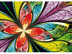 Rompecabezas de flores de colores Yazz de 1000 piezas
