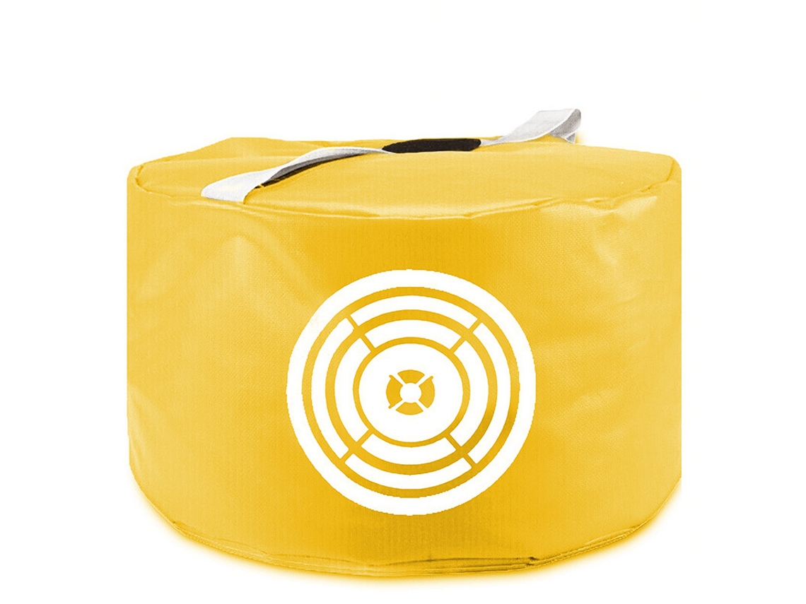Bolsa de entrenamiento de golf portátil y multifuncional para mejorar la fuerza y precisión del swing, ideal para principiantes - Yellow Digitallab